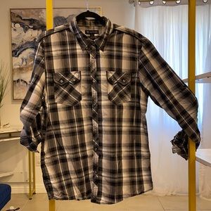 INC International Concepts Pearl Snap shirt